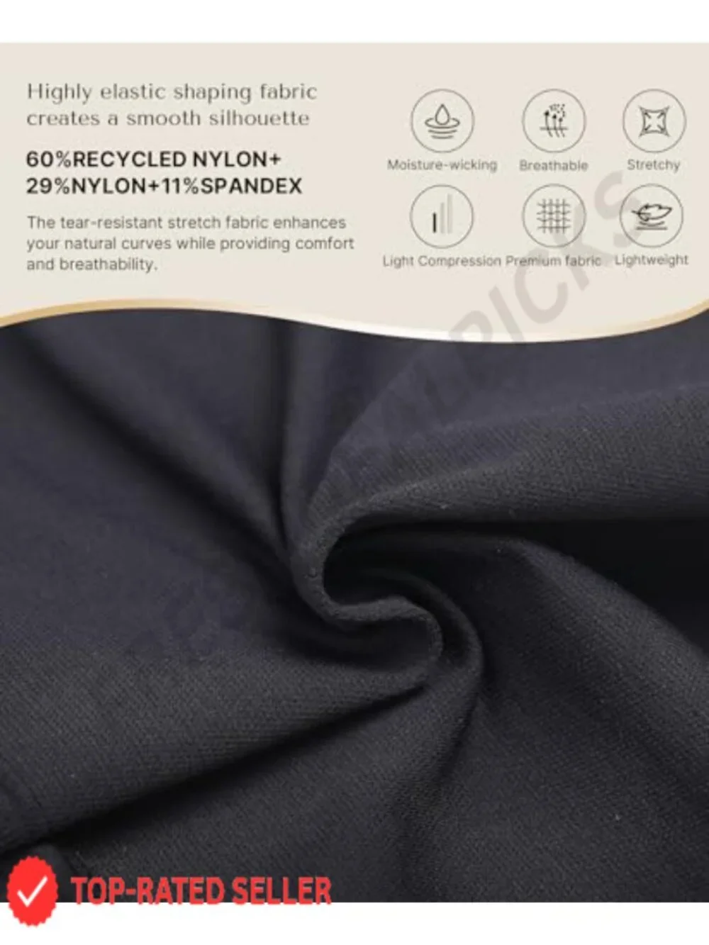 High-Waisted Tummy Control Shapewear Shorts Butt Lifter Seamless Smoothing